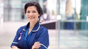 A professional UK nurse