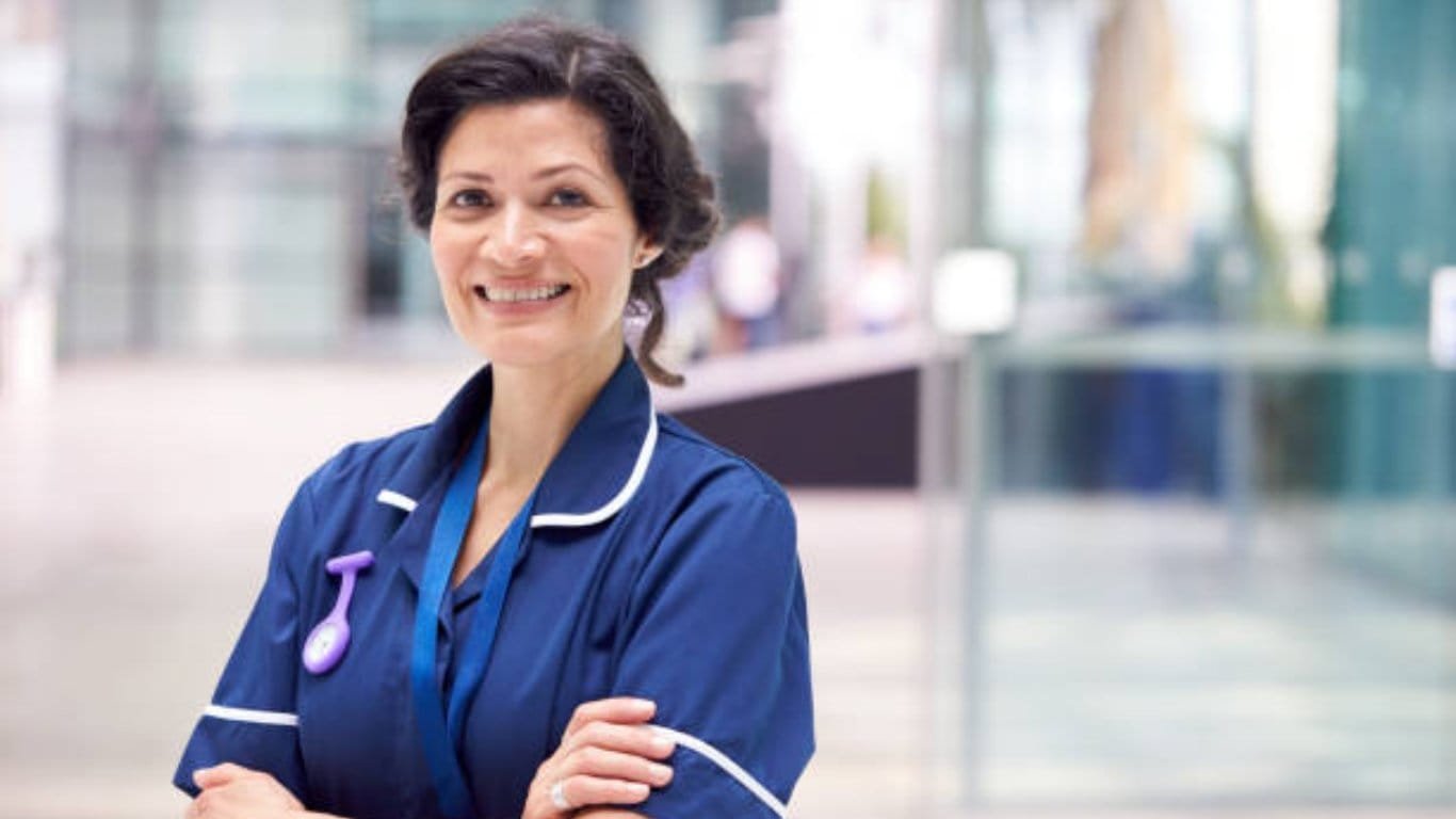 A professional UK nurse