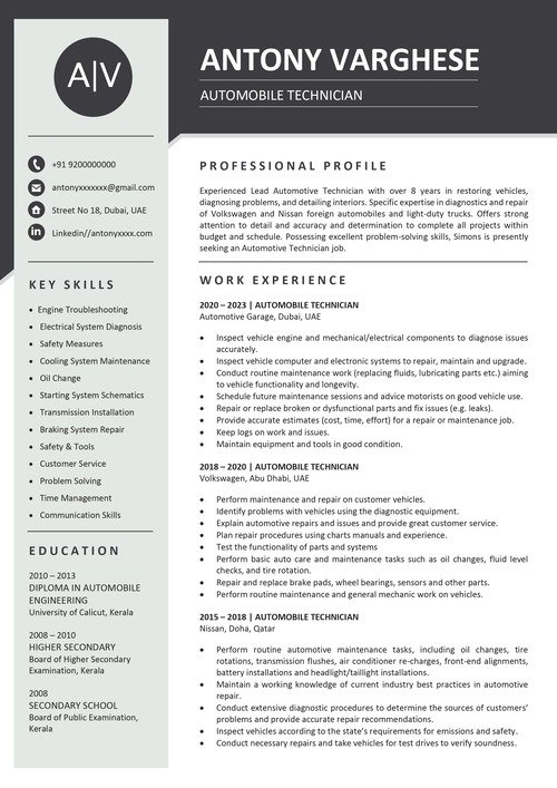 Custom creative resume design for marketing and design professionals in India — unique layout with ATS compatibility