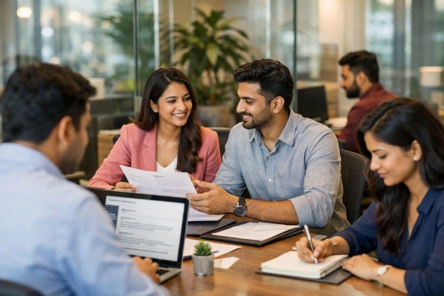 Jhanvi Technologies professional resume writers team working at Technopark, Thiruvananthapuram — experienced career experts crafting ATS-optimized resumes for Indian professionals