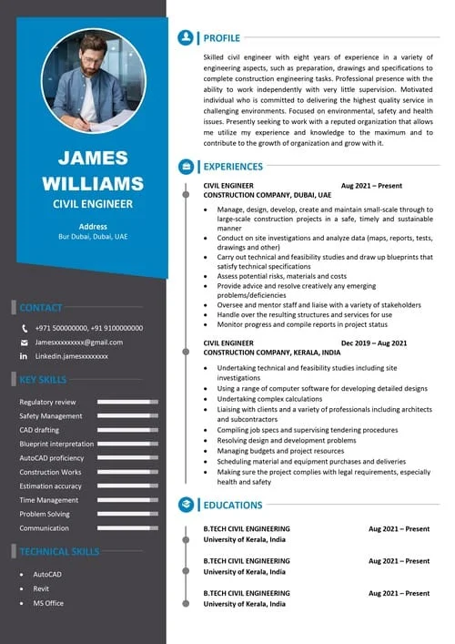 Premium ATS resume sample PR 152 — optimized format
for Indian job market