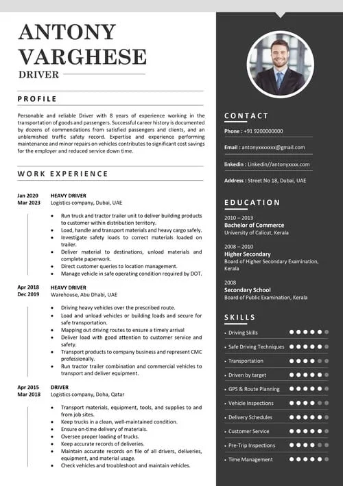Premium elegant resume sample PR 182 — resume
writing service design for Kochi