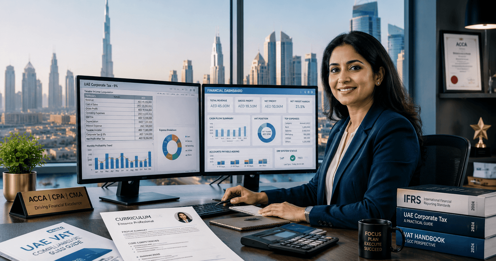 How Kerala accountants and finance professionals get Gulf jobs in 2026 โ UAE Corporate Tax, VAT, ACCA guide by Jhanvi Technologies