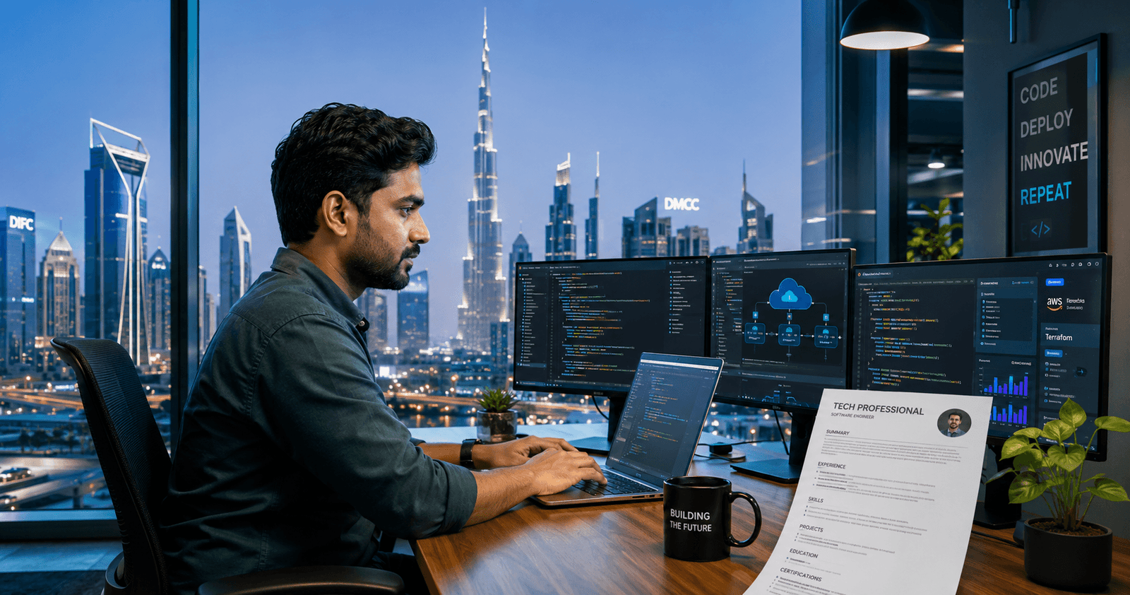 How Kerala IT and software professionals get Gulf tech jobs in 2026 โ AI, cloud, cybersecurity guide by Jhanvi Technologies